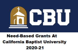 Need-Based Grants At California Baptist University