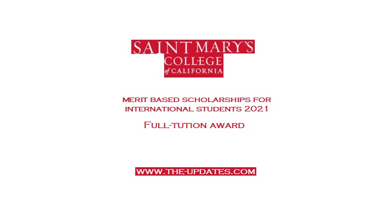Merit-Based Scholarship for First-Year International Students at St. Mary’s College USA 2021