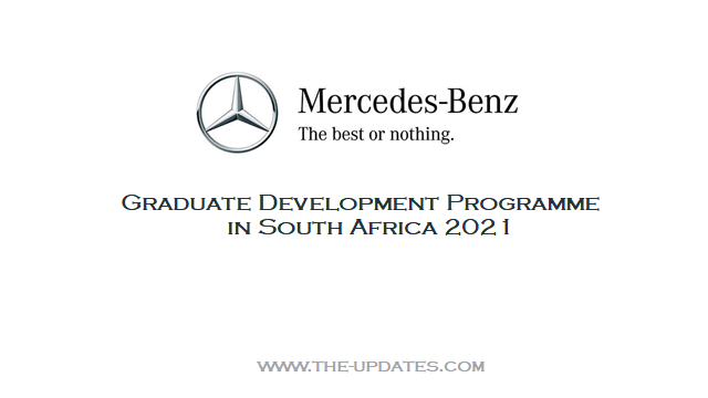 Mercedes-Benz Graduate Development Programme in South Africa