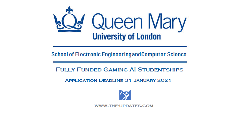 PhD Studentship in Game Artificial Intelligence at Queen Mary University of London