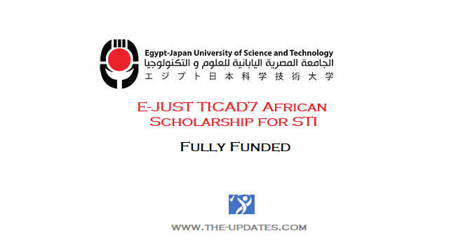 E-JUST TICAD7 African Scholarship for STI 2021