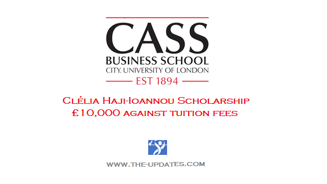 The Clélia Haji-Ioannou Scholarship at CASS Business School London 2021