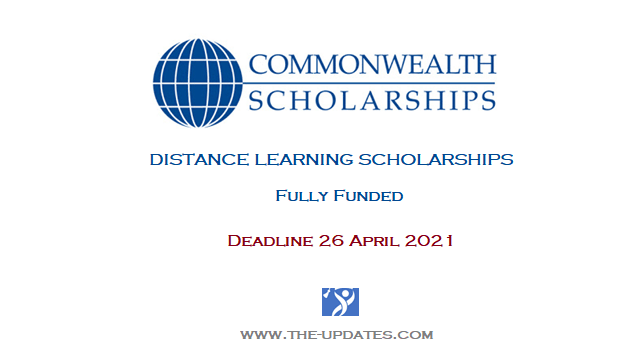 Commonwealth Distance Learning Scholarships UK 2021