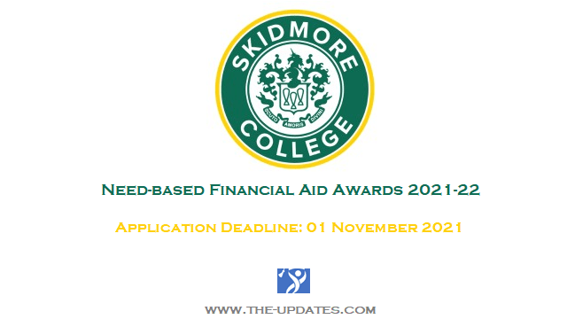 Need Based Financial Aid Awards USA 2021-2022