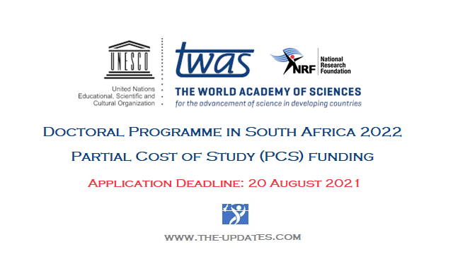 TWAS-NRF Doctoral Programme in South Africa