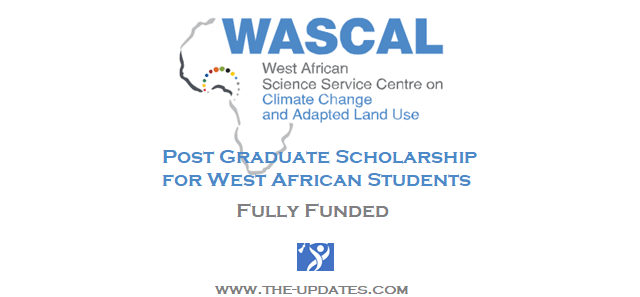 WASCAL Postgraduate scholarship for west african students 2021-2022