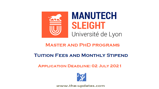 manutech sleight graduate scholarship 2021-2022