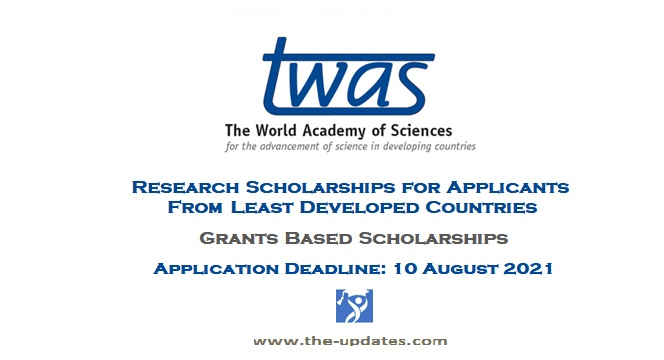 TWAS-SISSA-Lincei Research Cooperation Programme 2021/2022 for Young Scientists