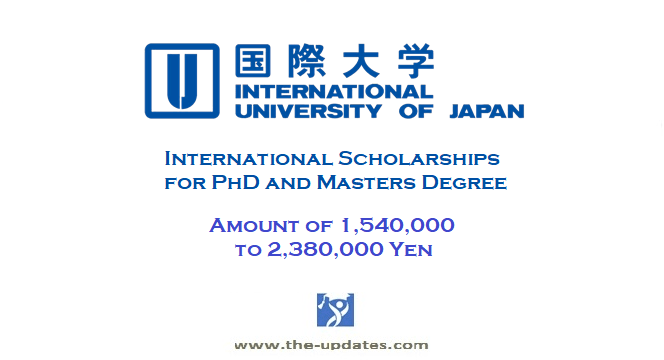 Nayakama 70 international Scholarships at University of Japan