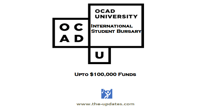 International Student Bursary at OCAD University in Canada