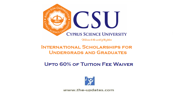 International Scholarship at Cyprus Science University Turkey