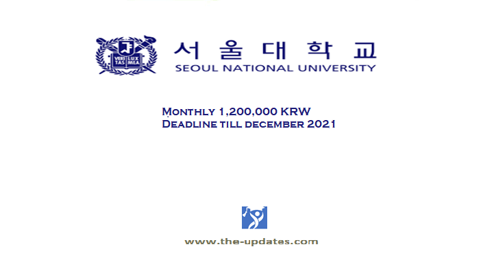 Global Scholarship at Seoul University Kore