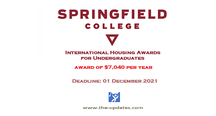 International Housing Awards in Springfield College USA