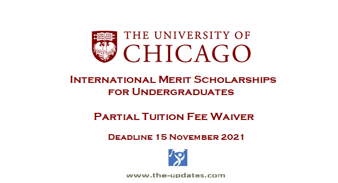 University of Chicago International Merit Scholarship in USA