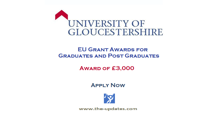 EU Grant Award at The University of Gloucestershire UK