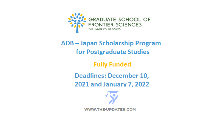 ADB – Japan Scholarship Program at University of Tokyo 2022-23