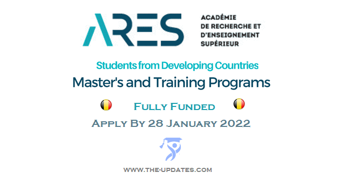 Belgium Government Masters and Training Program (ARES) Scholarships 2022 – 2023