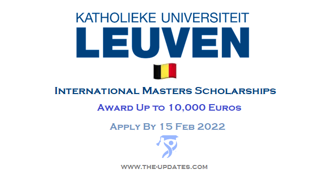 International Masters Scholarships at Ku Leuven Belgium 2022-23