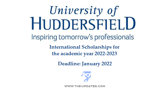 International Scholarships at University of Huddersfield 2022-2023