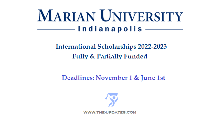 International Scholarships at Marian University USA 2022-2023