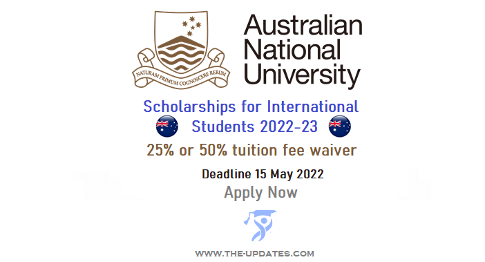Chancellor’s International Scholarship at ANU in Australia