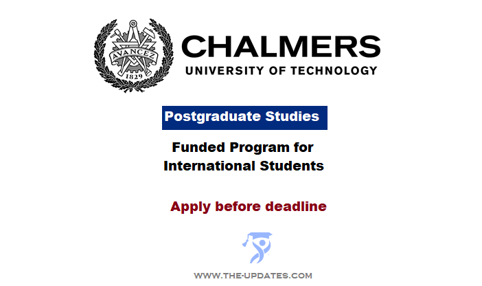 Avancez Scholarships at Chalmers University of Technology Sweden 2022-23