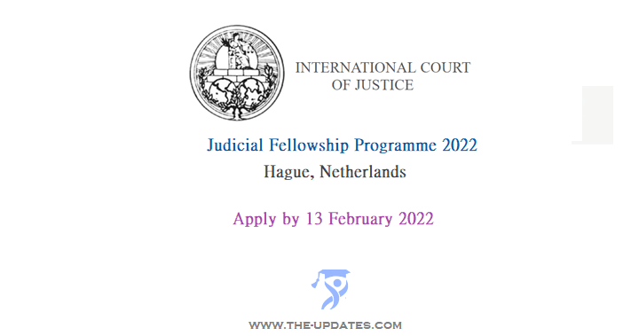 Judicial Fellowship Programme 2022 at the International Court of Justice