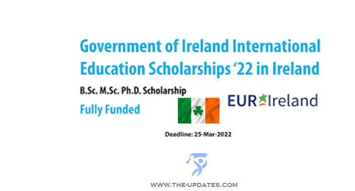 Government of Ireland International Education Scholarships 2022