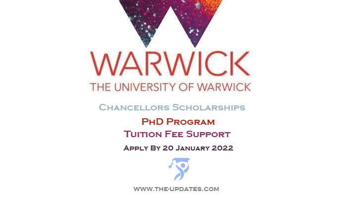 Chancellor’s International Scholarships at University of Warwick UK 2022-23