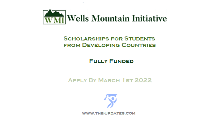 Wells Mountain Initiative Scholarship USA for Developing Countries 2022