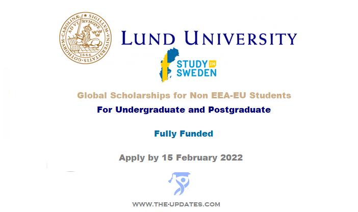 Global Scholarship for International Students at Lund University Sweden 2022-23