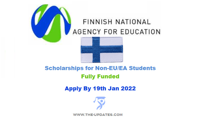 Government of Finland Scholarships | Joint Application to Higher Education Spring 2022