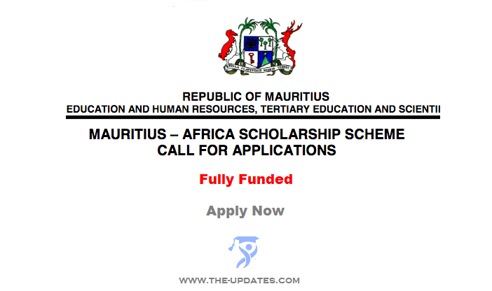 Government of Mauritius Scholarships for Africans 2022