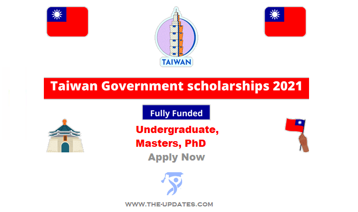International Higher Education Scholarship Program by Government of Taiwan 2022-2023