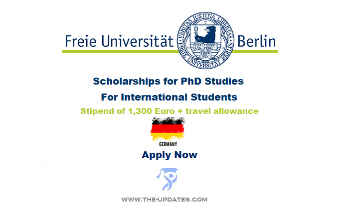 Test Scholarships PhD Studies Freie Universität Berlin in Germany