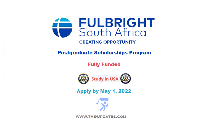 Fulbright Foreign South African Student Program for Studies in USA 2022-23