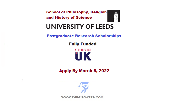 university of leeds postgraduate research scholarships 2022