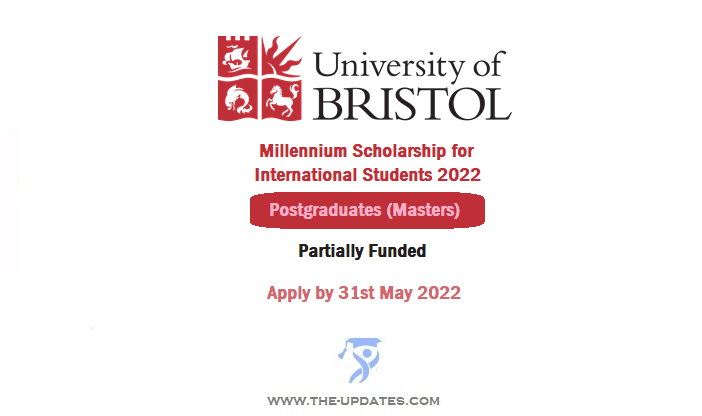 UWE Bristol Millennium Scholarship for International Postgraduate Students 2022-23