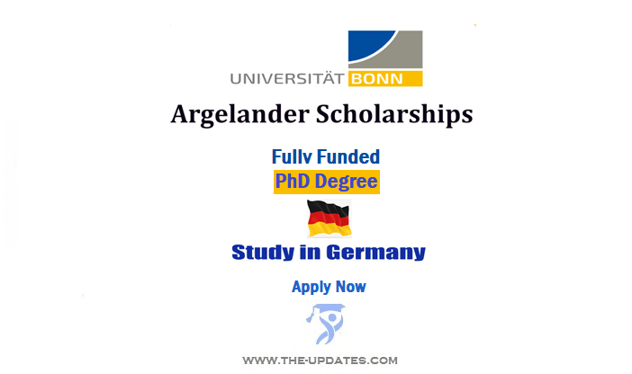 Argelander Scholarships at University of Bonn Germany 2022