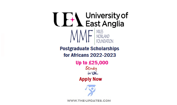 Miles Morland Foundation Scholarship for Africans at the University of East Anglia 2022-23