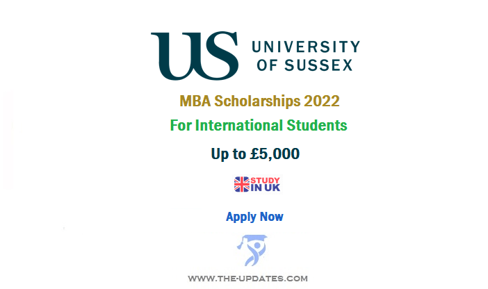 university of sussex mba scholarships 2022