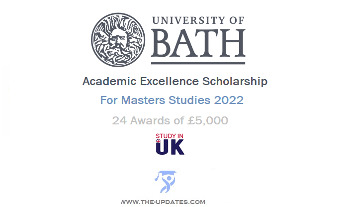 Academic Excellence Masters Scholarship at University of Bath UK