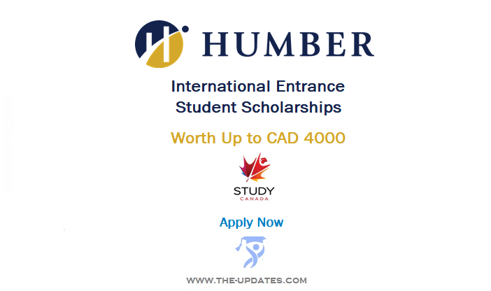 International Entrance Student Scholarships at Humber College, Canada
