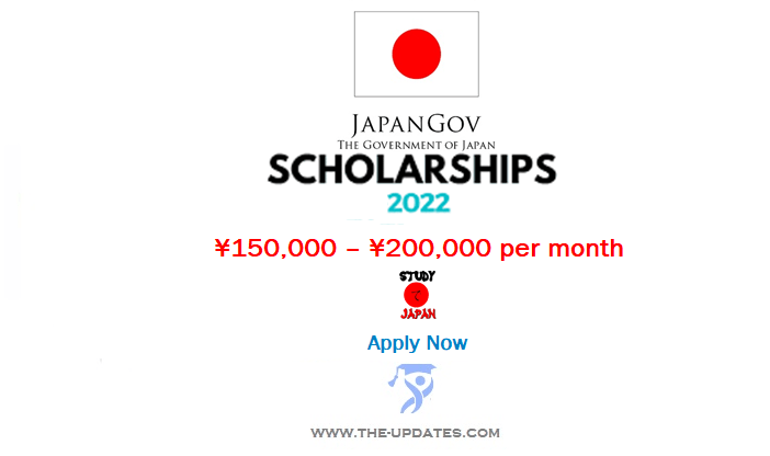 Japanese Government Scholarships for Foreign Students 2022