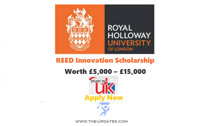 REED Innovation Scholarship at Royal Holloway University of London 2022