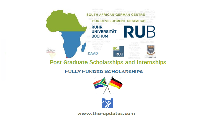 SA-GER CDR Postgraduate Scholarships and Internships 2023-24
