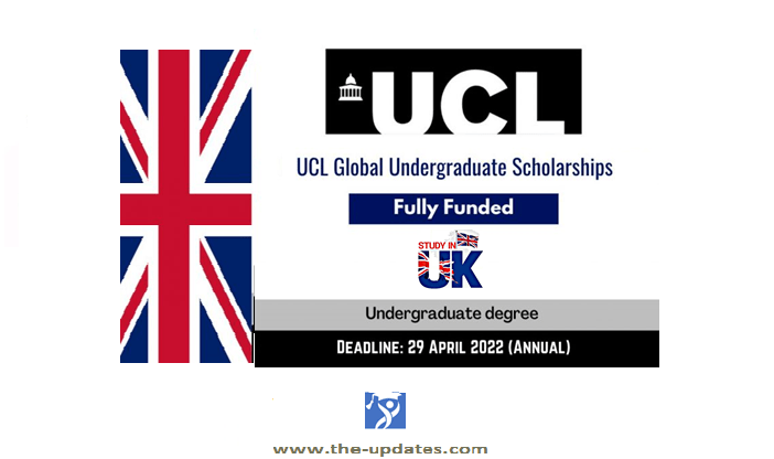 UCL Global Undergraduate Scholarship for Low Income Countries 2022-23