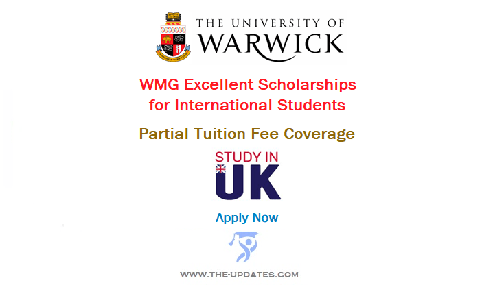 WMG Excellent Scholarships for International Students at University of Warwick UK 2022