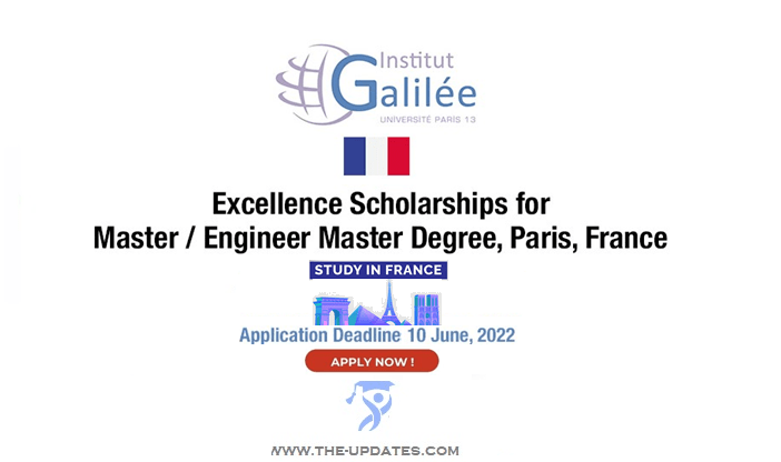 Excellence Scholarships for Masters Studies at Galilee Institute in France