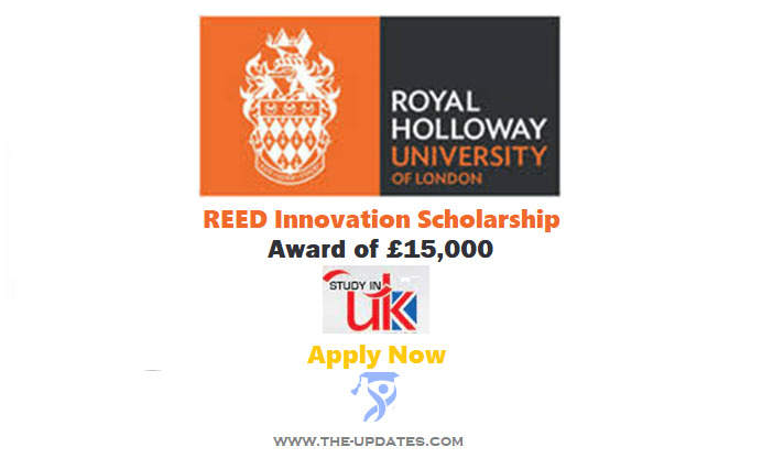 Reed Innovation Scholarship at Royal Holloway University of London 2022-23